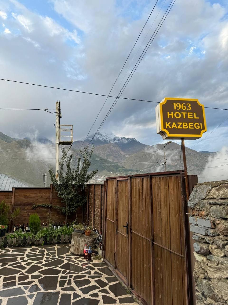 Hotel Kazbegi 1963 Extérieur photo